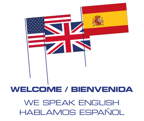 We speak english | Hablamos Español